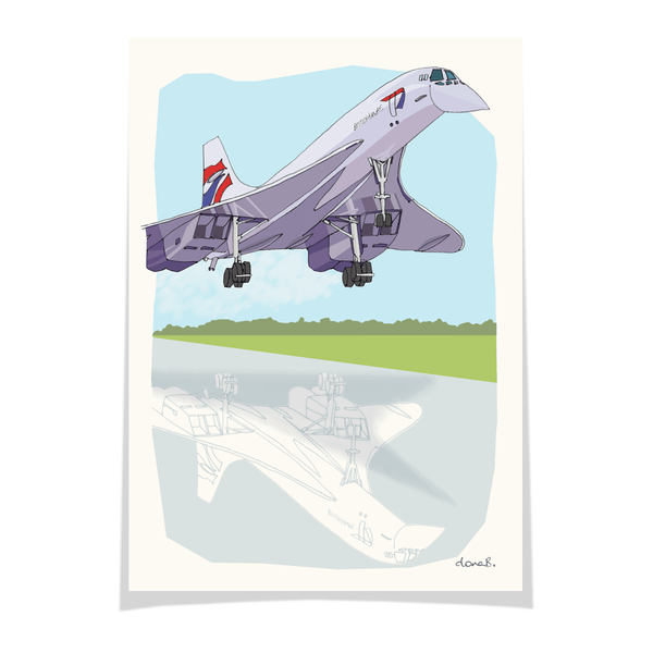 Load image into Gallery viewer, Concorde Print