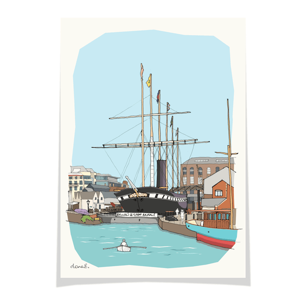 Load image into Gallery viewer, Bristol SS Great Britain Print
