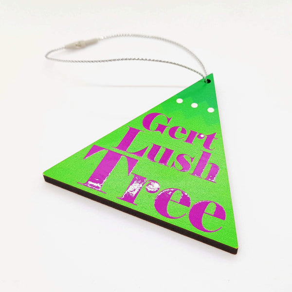 Load image into Gallery viewer, Bristolian Colourful Wooden Christmas Tree Decorations / Charms / Baubles