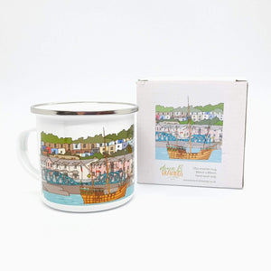 Bristol Enamel Mug - Bristol Matthew Ship