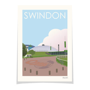 SWINDON Oasis Leisure Centre Print