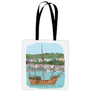 Bristol Tote Bag - The Matthew and Colourful Houses