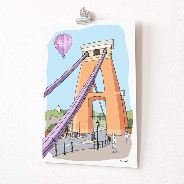 Load image into Gallery viewer, Bristol Suspension Bridge Print