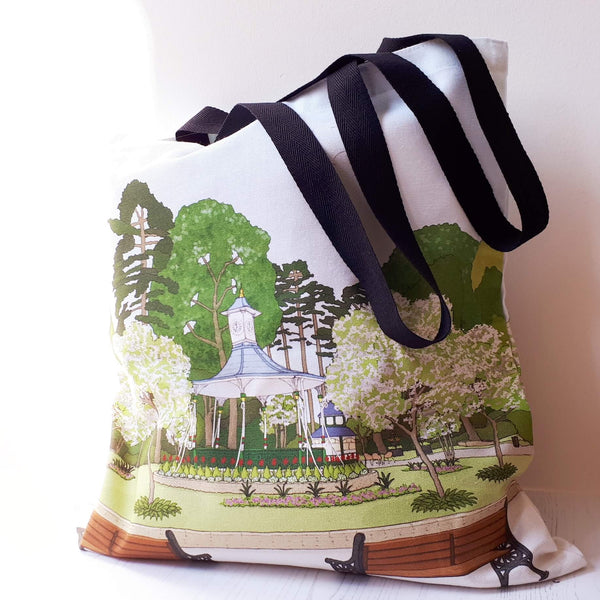 Load image into Gallery viewer, Swindon Tote Bag - Blooming Swindon