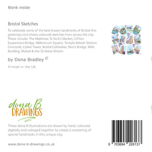 Bristol Sketches greetings card