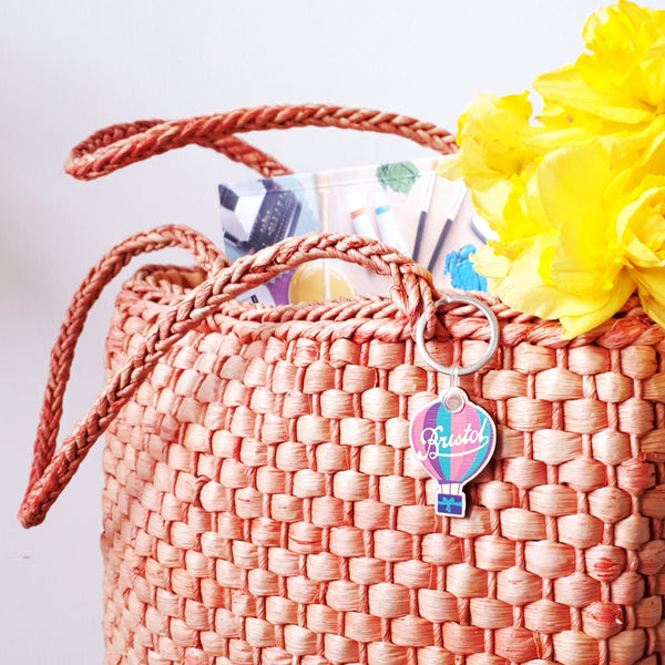 Load image into Gallery viewer, Special Edition Bristol wooden keyring