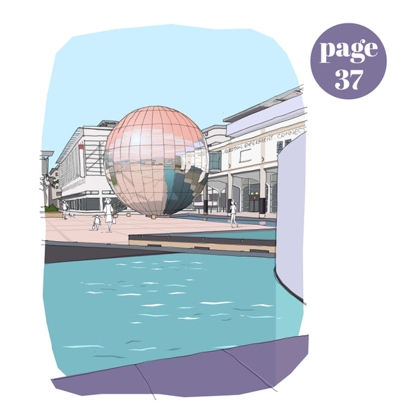 Load image into Gallery viewer, dona B drawings illustration of We the Curious, Bristol