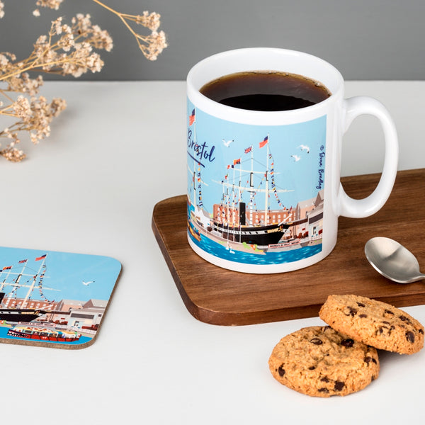 Load image into Gallery viewer, Bristol Ceramic Mug - Floating Bristol