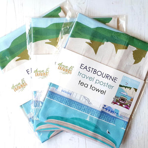 Eastbourne Cotton Tea Towel