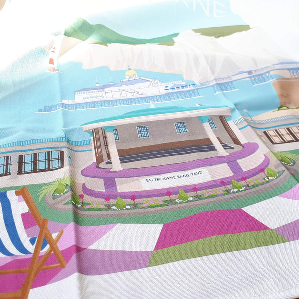 Load image into Gallery viewer, Eastbourne Cotton Tea Towel