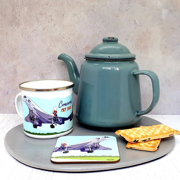 Load image into Gallery viewer, Bristol Enamel Mug - Bristol Concorde