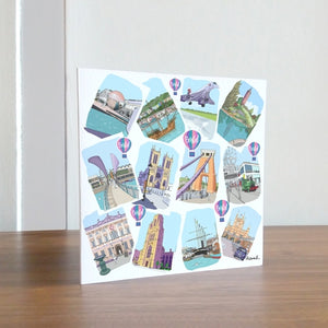 Bristol Sketches greetings card