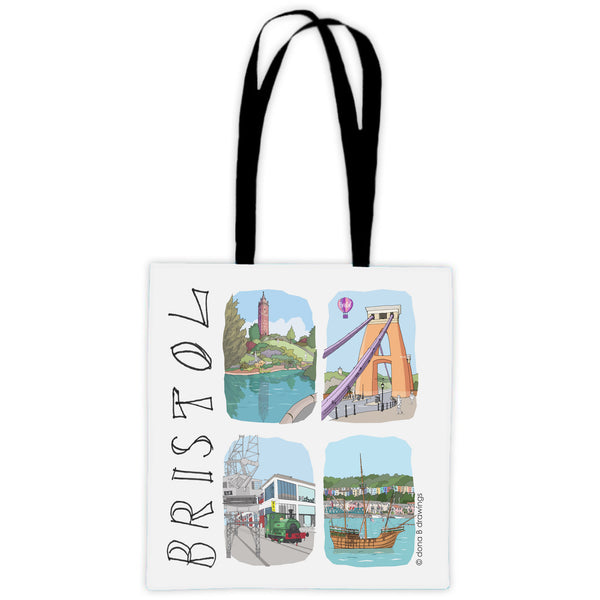 Load image into Gallery viewer, Bristol Tote Bag - Sketches Eight