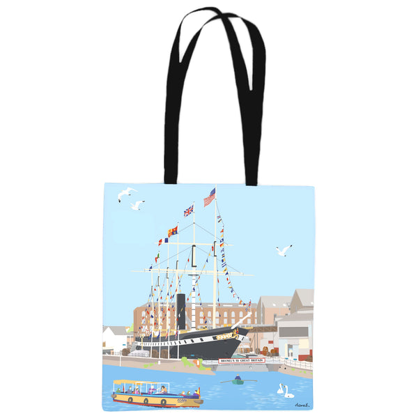 Load image into Gallery viewer, Bristol Tote Bag - Floating Bristol
