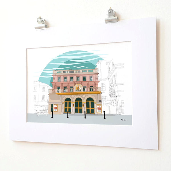Load image into Gallery viewer, Bath Theatre Royal landscape print