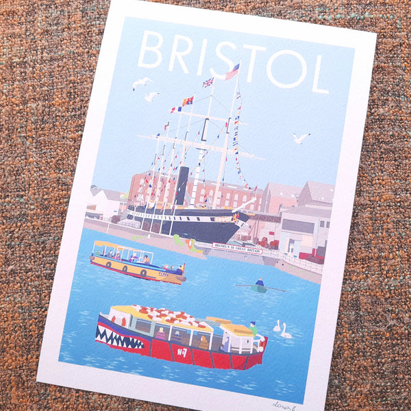 Load image into Gallery viewer, Bristol Floating Harbour print