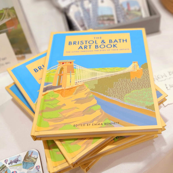 Load image into Gallery viewer, The Bristol & Bath Art Books on display at an Art Trail
