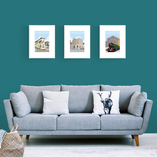 Load image into Gallery viewer, SWINDON Steam Museum Print