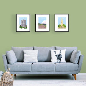 SWINDON Oasis Leisure Centre Print