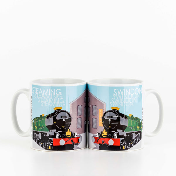 Load image into Gallery viewer, Swindon Ceramic Mug - Steaming Swindon