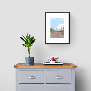 SWINDON Oasis Leisure Centre Print