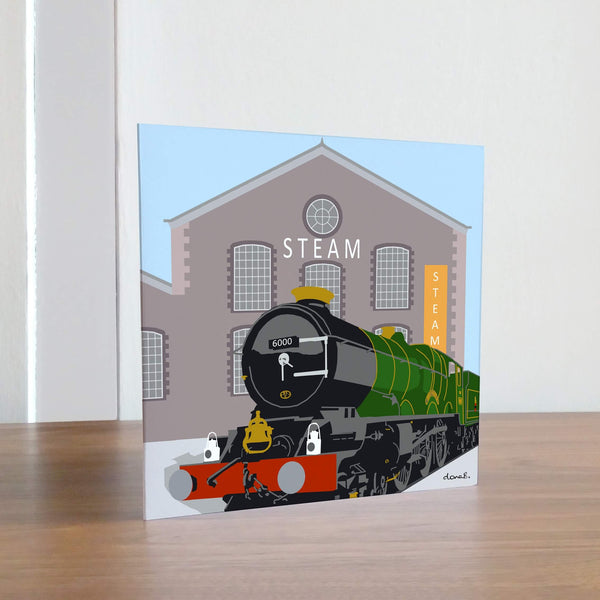 Load image into Gallery viewer, Swindon STEAM Museum greetings card