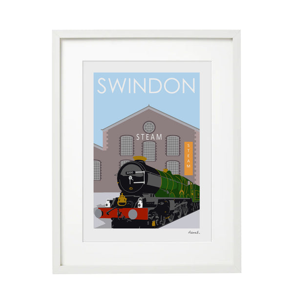 Load image into Gallery viewer, SWINDON Steam Museum Print