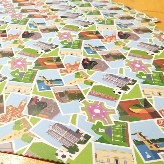 Load image into Gallery viewer, Swindon Gift Wrap & Tags