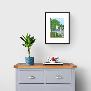 SWINDON Bandstand Print