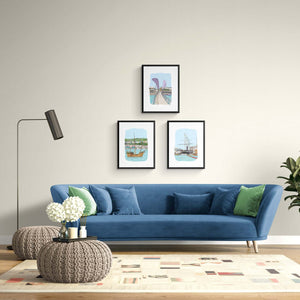 Bristol Matthew & Colourful Houses Print