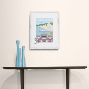 Eastbourne Travel Poster Art Quality Print