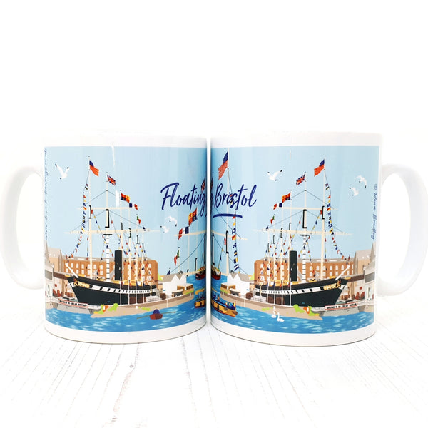 Load image into Gallery viewer, Bristol Ceramic Mug - Floating Bristol