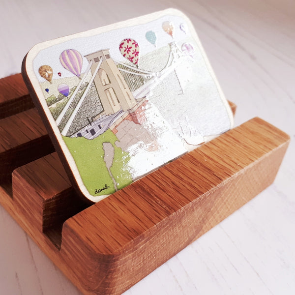 Load image into Gallery viewer, Bristol Wooden Magnet - Gorgeous Bristol Suspension Bridge