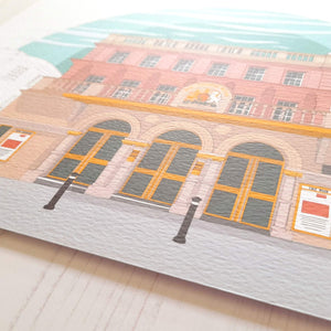Bath Theatre Royal landscape print