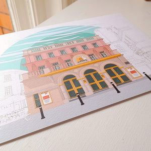 Bath Theatre Royal landscape print