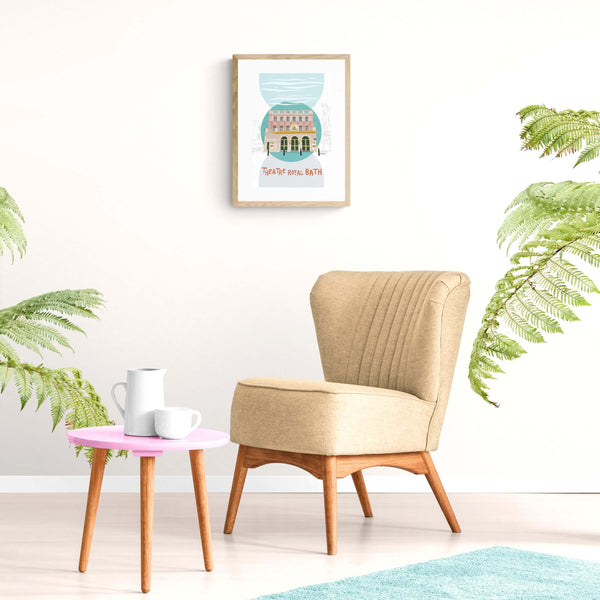 Load image into Gallery viewer, Bath Theatre Royal portrait print