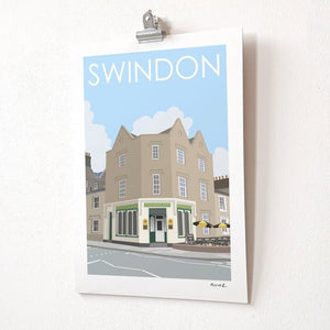 SWINDON Glue Pot Print