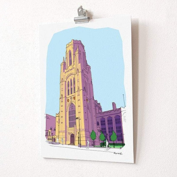 Load image into Gallery viewer, Bristol Wills Building Print