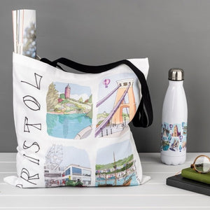 Bristol Tote Bag - Sketches Eight