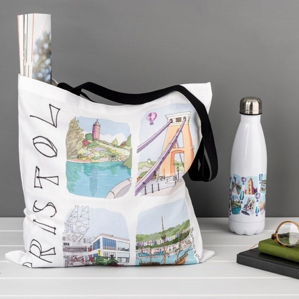 Load image into Gallery viewer, Bristol Tote Bag - Sketches Eight