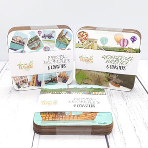Bristol Coasters - Set of 4 or 6