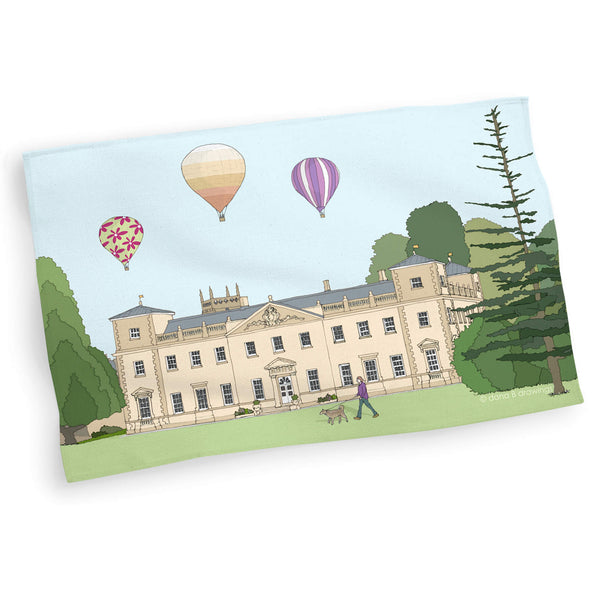 Load image into Gallery viewer, Swindon Tea Towel - Lydiard House
