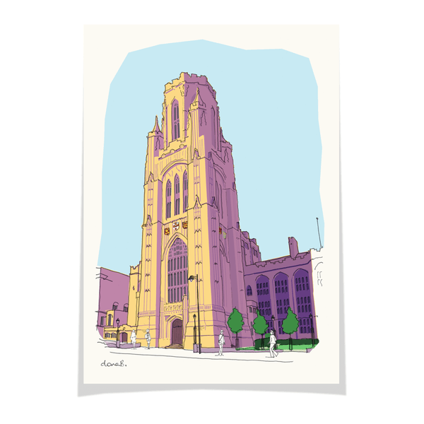 Load image into Gallery viewer, Bristol Wills Building Print
