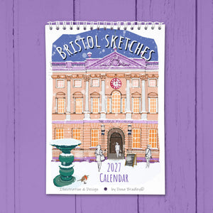 Bristol Sketches A5 Calendar 2027