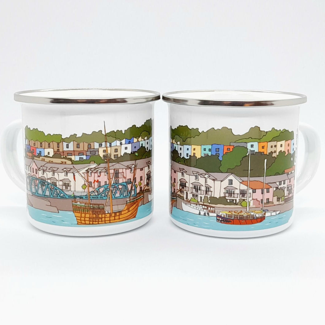 Bristol Enamel Mug - Bristol Matthew Ship