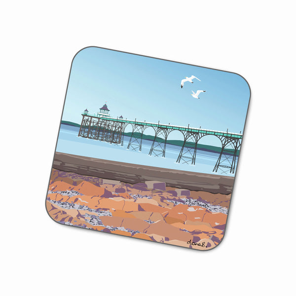 Load image into Gallery viewer, Bristol Coaster - Clevedon Pier
