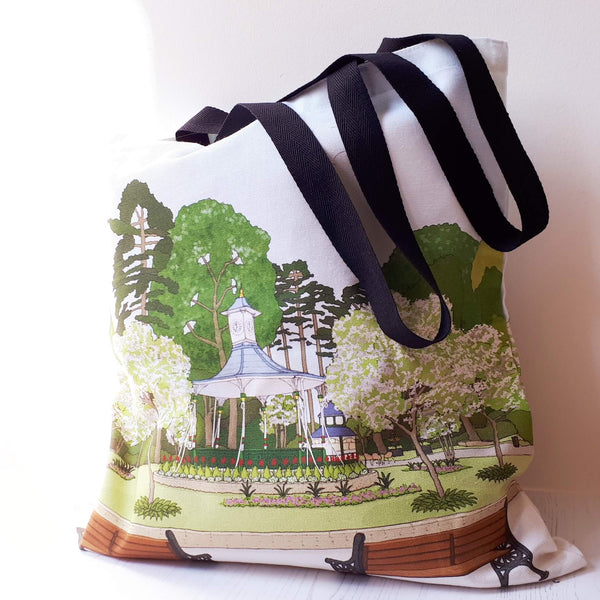 Load image into Gallery viewer, Swindon Tote Bag - Blooming Swindon
