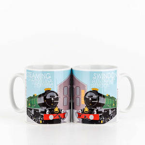Swindon Ceramic Mug - Steaming Swindon