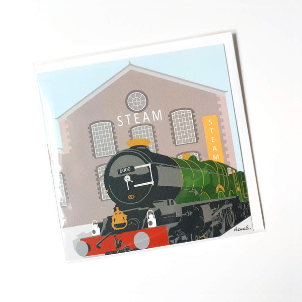 Load image into Gallery viewer, Swindon STEAM Museum greetings card
