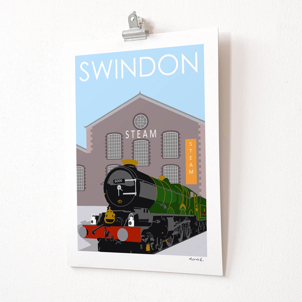 SWINDON Steam Museum Print